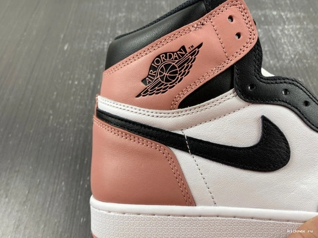Rep MAX 1 Pink Retro Jordan High Og Rust 861428-101 Nrg Air 0808